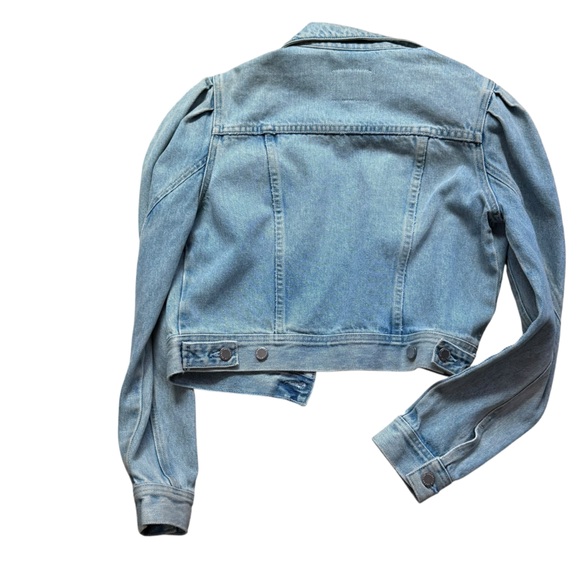 AG Adriano Goldschmied Sky Blue Jean Jacket - Picture 4 of 7